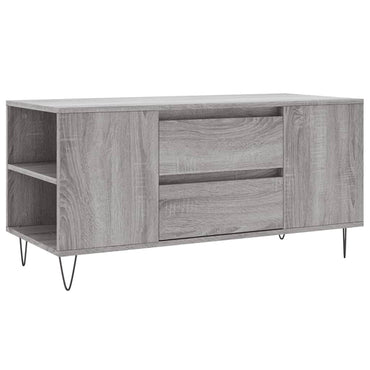 vidaXL Table basse gris chêne sonoma 102x44,5x50 cm Aggloméré