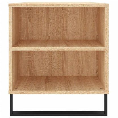 vidaXL Table basse chêne Sonoma 102x44,5x50 cm bois d'ingénierie