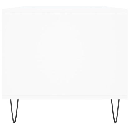 vidaXL Couchtisch Weiß 90x49x45 cm Holzwerkstoff