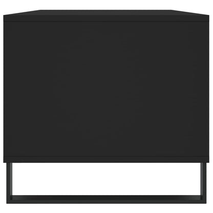 vidaXL Couchtisch Schwarz 90x49x45 cm Holzwerkstoff