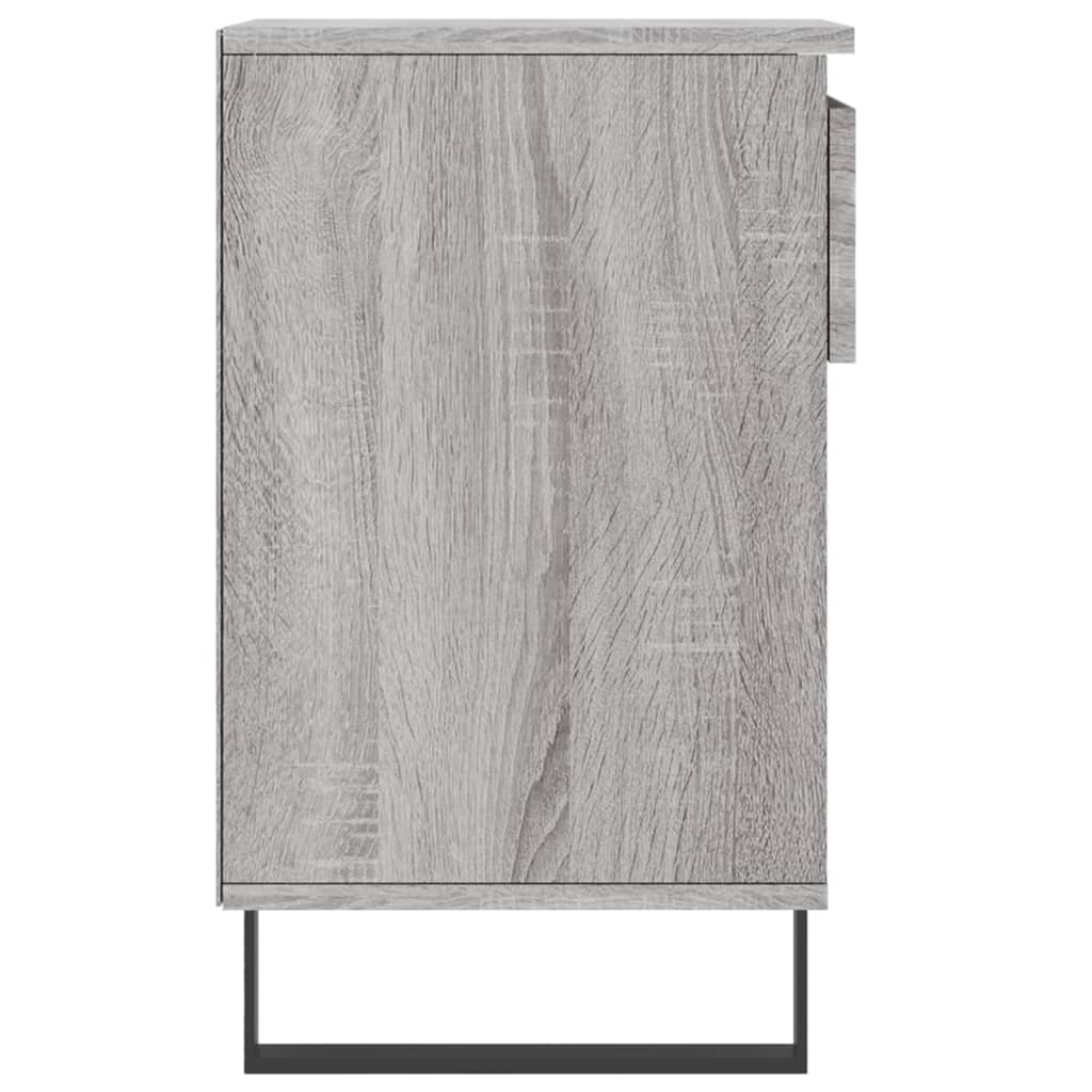 Schuhregal Grau Sonoma 102x36x60 cm Holzwerkstoff