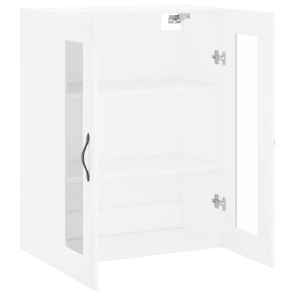 Wandschrank Weiß 69,5x34x90 cm Holzwerkstoff