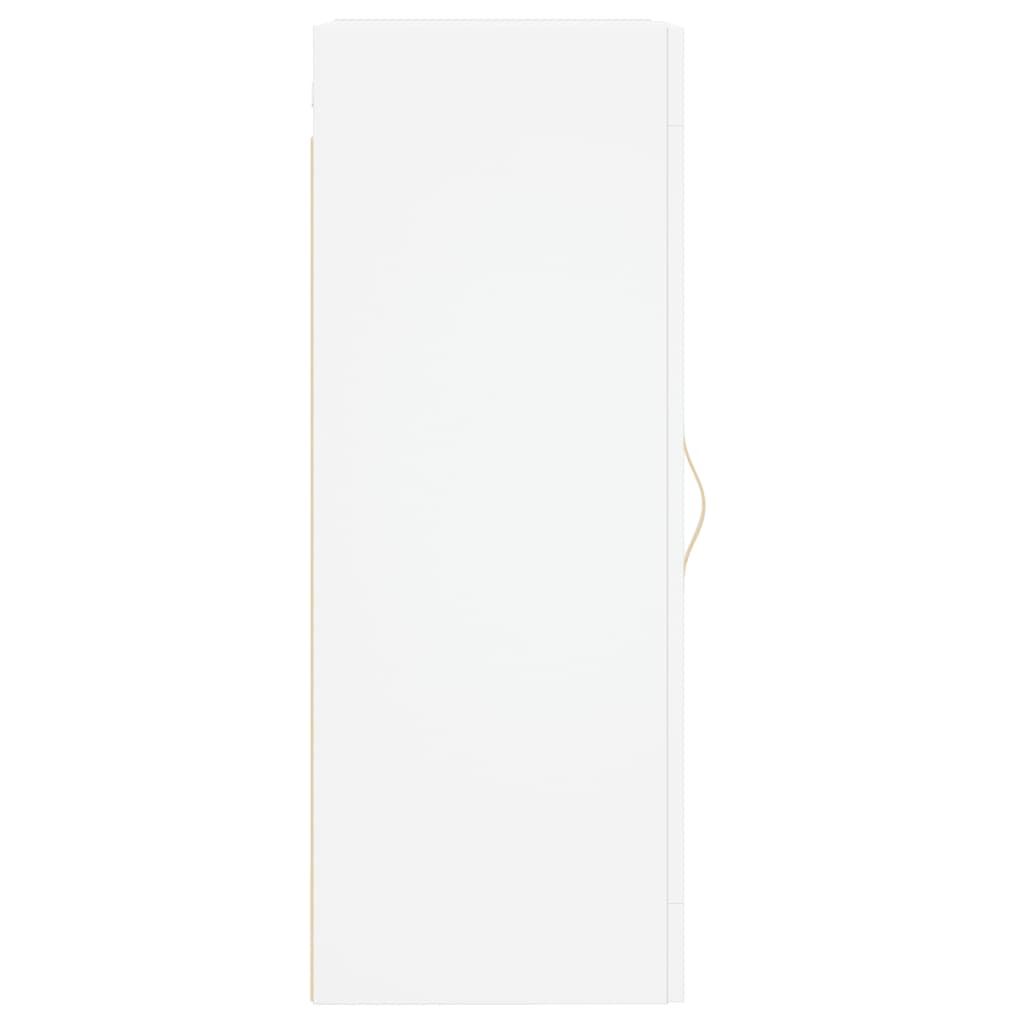 vidaXL Wandschrank Weiß 34,5x34x90 cm Holzwerkstoff