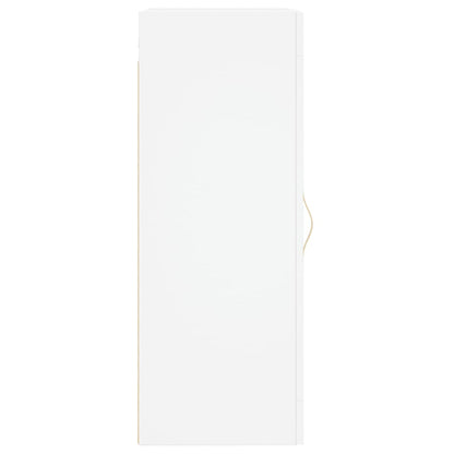 vidaXL Wandschrank Weiß 34,5x34x90 cm Holzwerkstoff