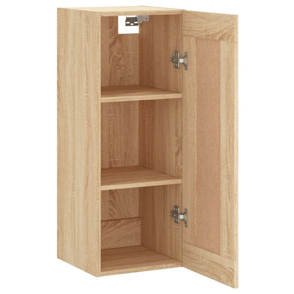 vidaXL Armoire murale chêne sonoma 34,5x34x90 cm Bois d'ingénierie