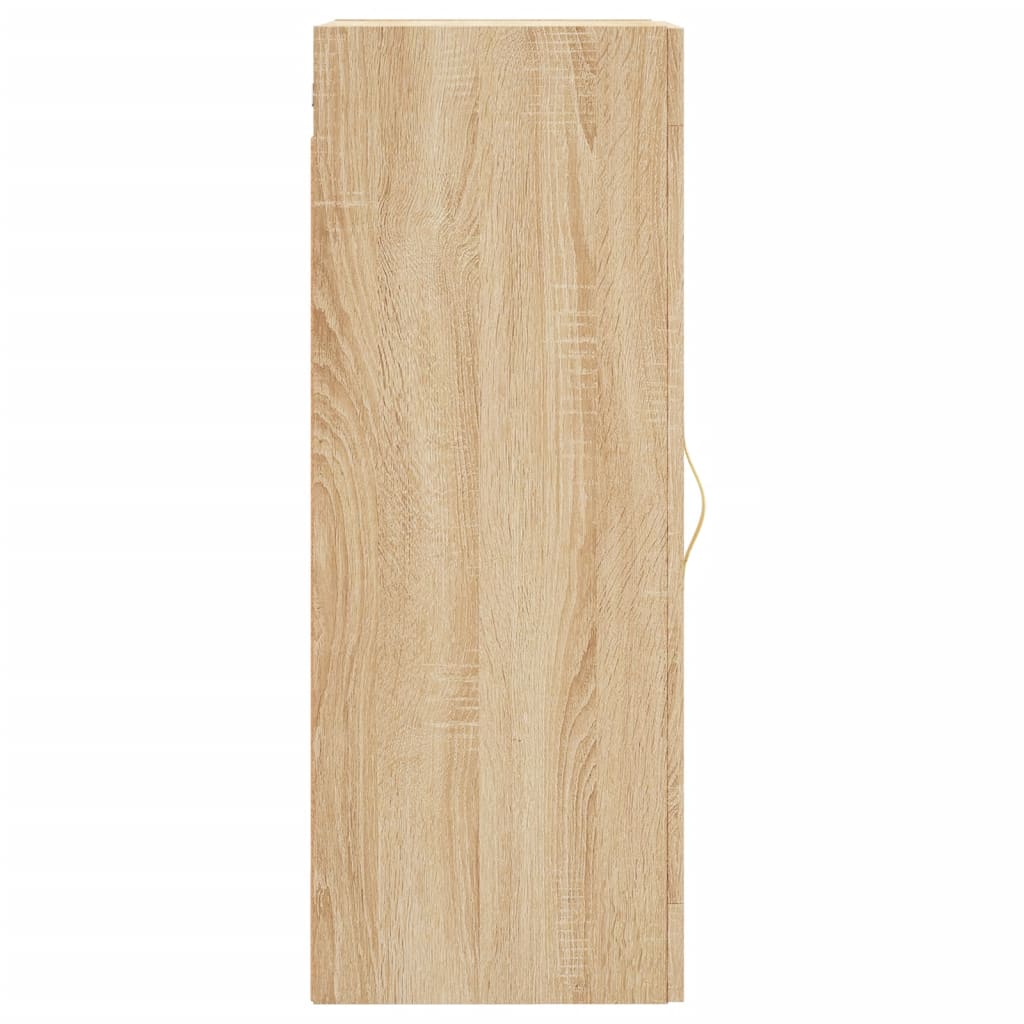 vidaXL Armoire murale chêne sonoma 34,5x34x90 cm Bois d'ingénierie