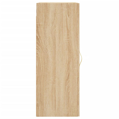 vidaXL Armoire murale chêne sonoma 34,5x34x90 cm Bois d'ingénierie