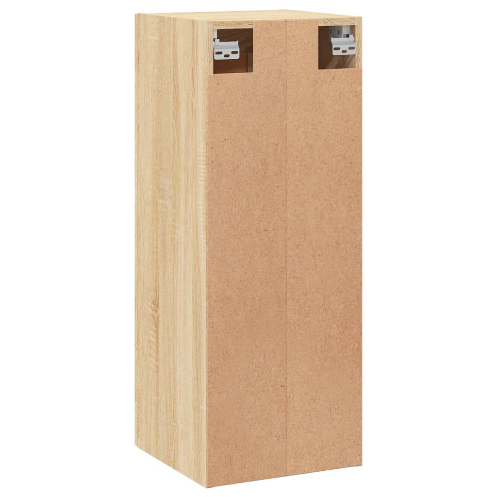 vidaXL Armoire murale chêne sonoma 34,5x34x90 cm Bois d'ingénierie