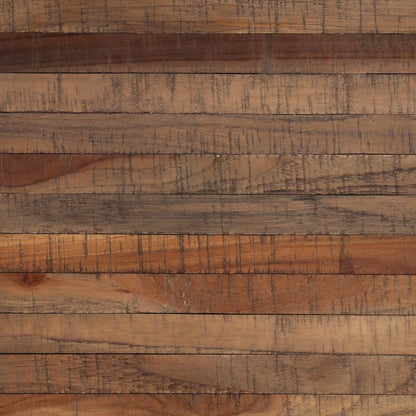 vidaXL Satztische 2 Stk. Massivholz Teak