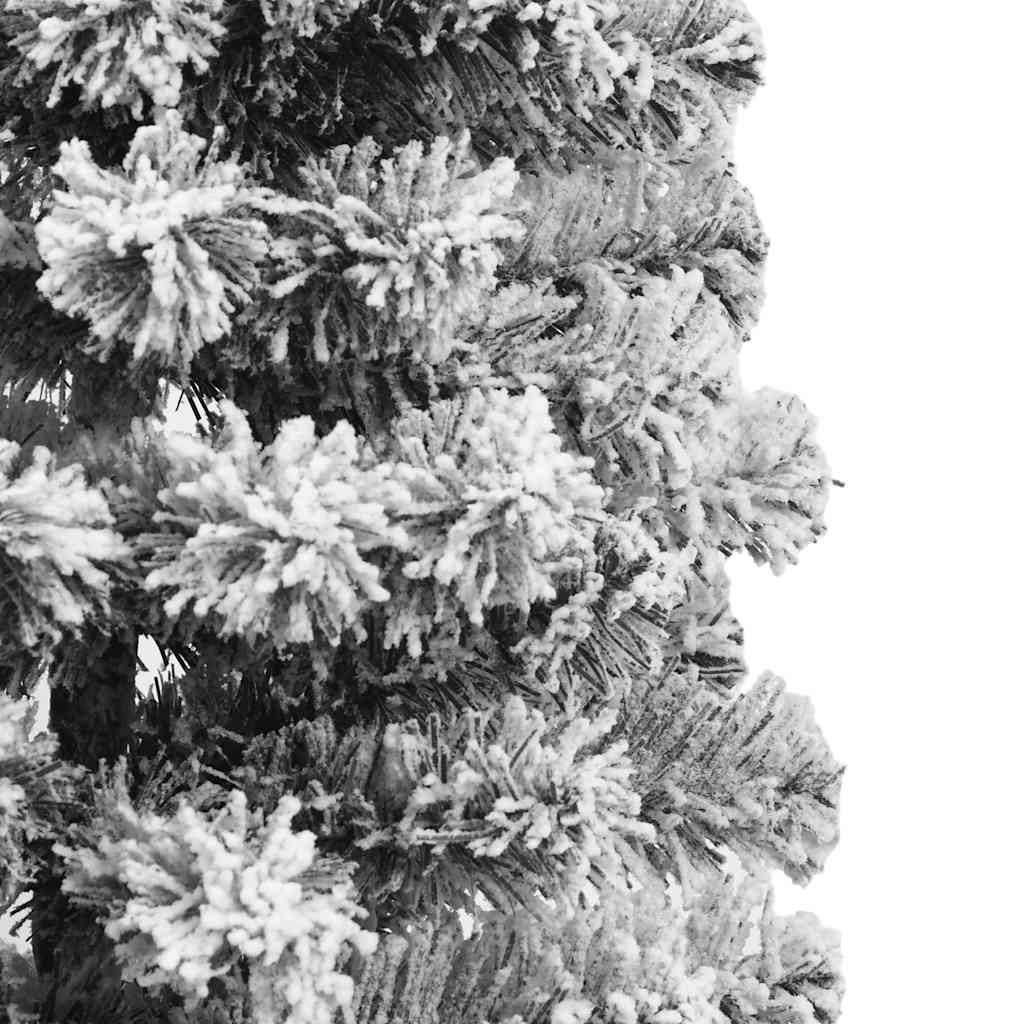 vidaXL Künstlicher Weihnachtsbaum Klappbar Beschneit 150 cm