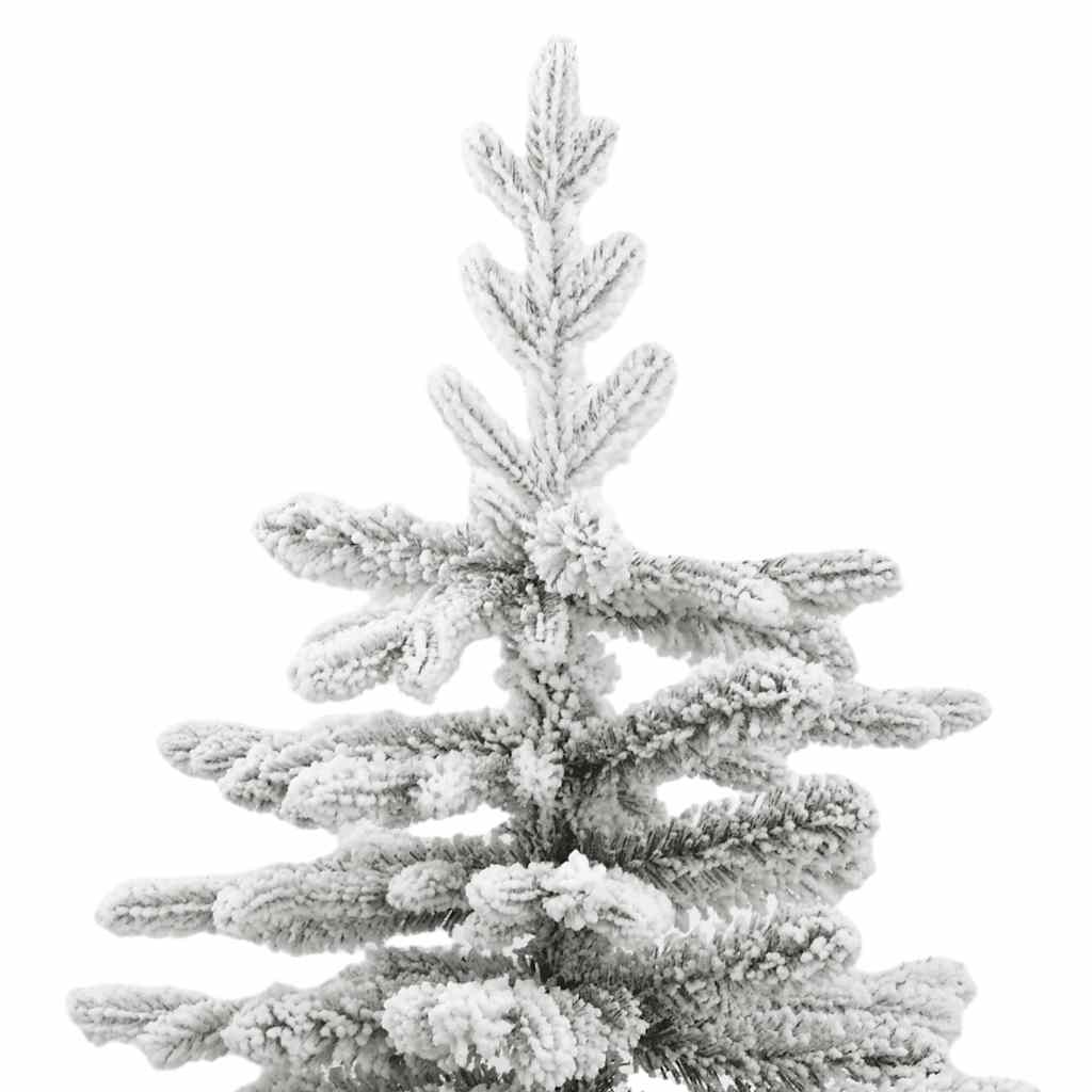 vidaXL Sapin de Noël artificiel pliable enneigé 240 cm