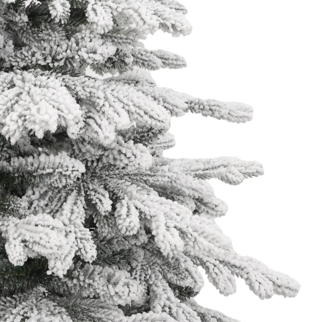 vidaXL Sapin de Noël artificiel pliable enneigé 240 cm