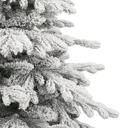 vidaXL Sapin de Noël artificiel pliable enneigé 240 cm
