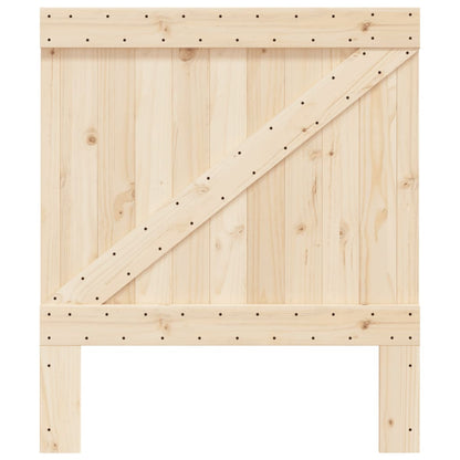 vidaXL Kopfteil 90x104 cm Massivholz Kiefer