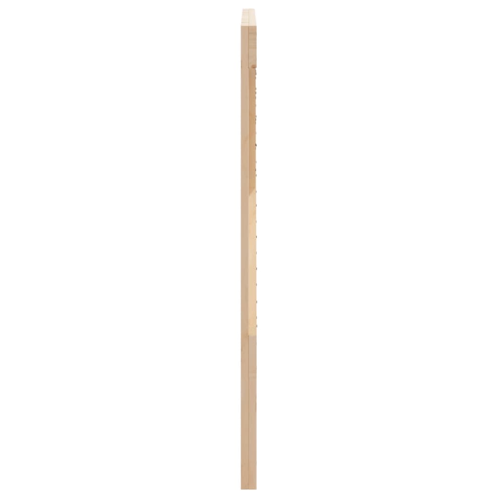 vidaXL Tête de lit 140x104 cm Bois de pin massif