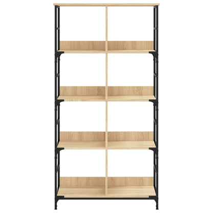vidaXL Bücherregal Sonoma-Eiche 78,5x33x153 cm Holzwerkstoff