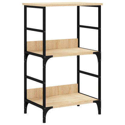 vidaXL Bücherregal Sonoma-Eiche 50x33x82 cm Holzwerkstoff