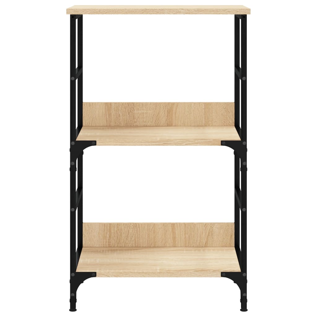 vidaXL Bücherregal Sonoma-Eiche 50x33x82 cm Holzwerkstoff