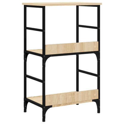 vidaXL Bücherregal Sonoma-Eiche 50x33x82 cm Holzwerkstoff