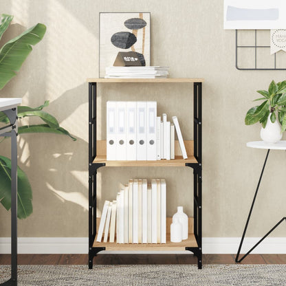 vidaXL Bücherregal Sonoma-Eiche 50x33x82 cm Holzwerkstoff