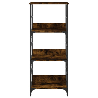 vidaXL Bücherregal Räuchereiche 50x33x117,5 cm Holzwerkstoff