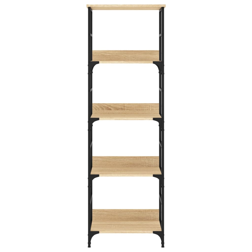 vidaXL Bücherregal Sonoma-Eiche 50x33x153 cm Holzwerkstoff