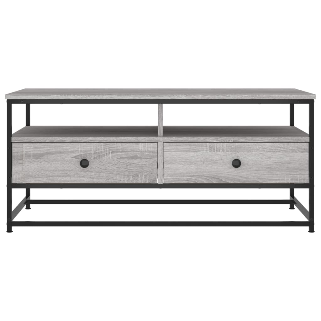 vidaXL Couchtisch Grau Sonoma 100x51x45 cm Holzwerkstoff