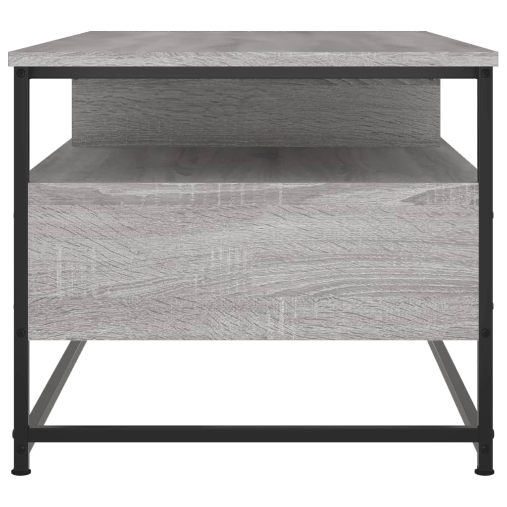 vidaXL Couchtisch Grau Sonoma 100x51x45 cm Holzwerkstoff