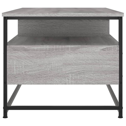 vidaXL Couchtisch Grau Sonoma 100x51x45 cm Holzwerkstoff