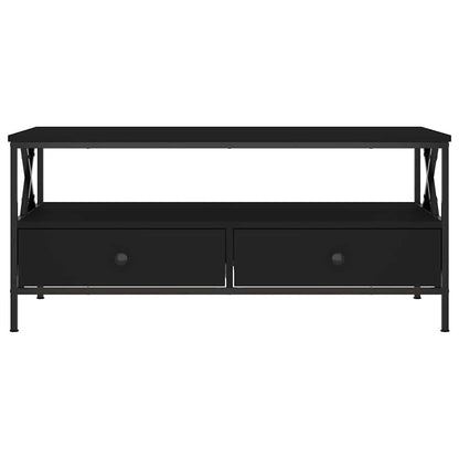 vidaXL Couchtisch Schwarz 100x51x45 cm Holzwerkstoff