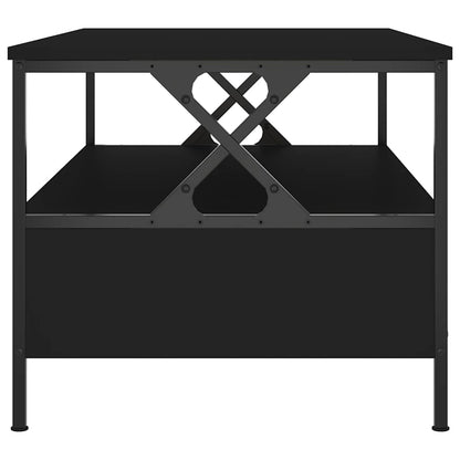 vidaXL Couchtisch Schwarz 100x51x45 cm Holzwerkstoff