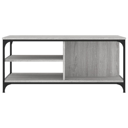 vidaXL Couchtisch Grau Sonoma 100x50x45 cm Holzwerkstoff