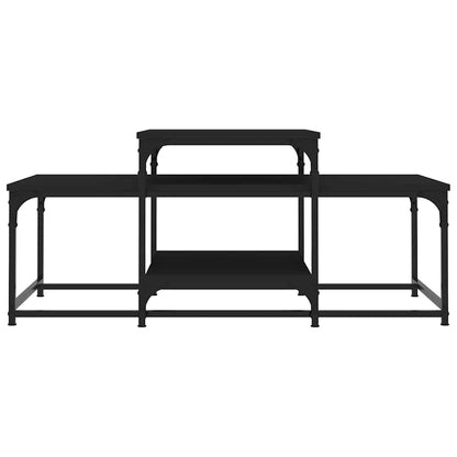 vidaXL Couchtisch Schwarz 102x60x45 cm Holzwerkstoff