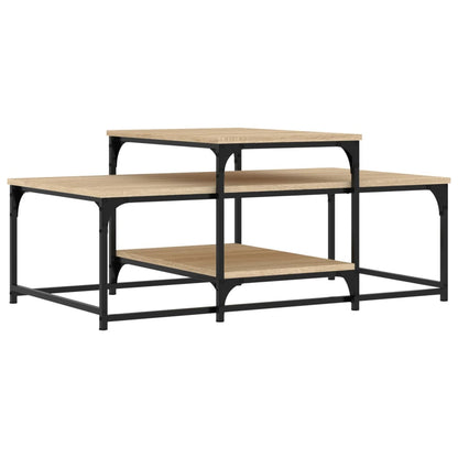 vidaXL Couchtisch Sonoma-Eiche 102x60x45 cm Holzwerkstoff