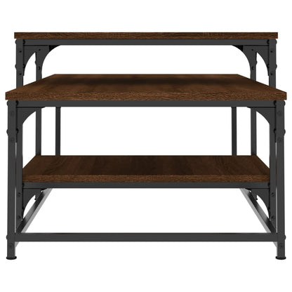 vidaXL Couchtisch Braun Eichen-Optik 102x60x45 cm Holzwerkstoff