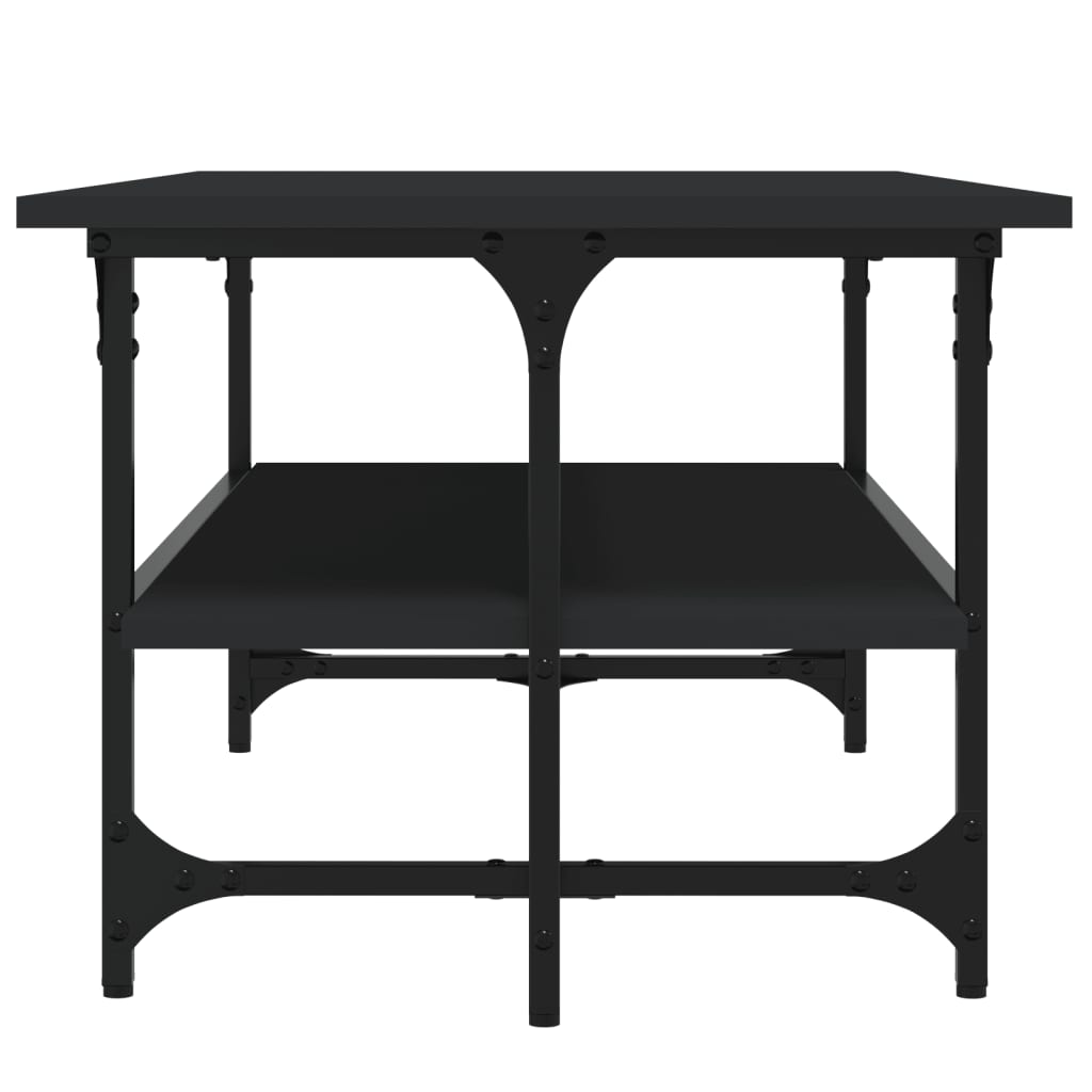 vidaXL Couchtisch Schwarz 100x50x40 cm Holzwerkstoff
