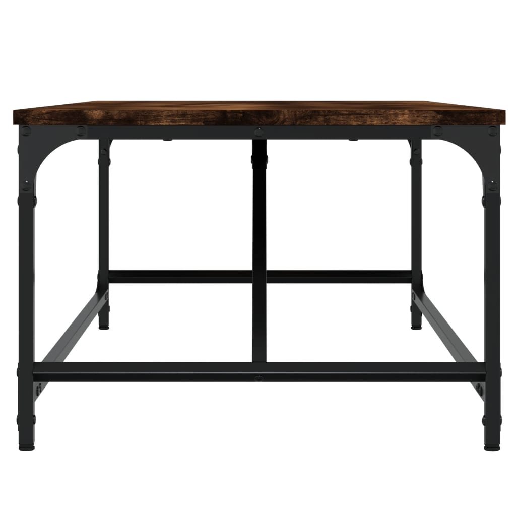 vidaXL Couchtisch Räuchereiche 100x50x35 cm Holzwerkstoff