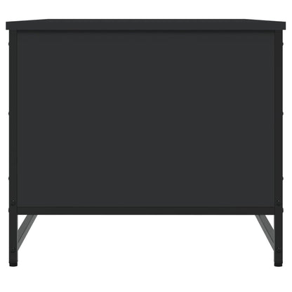 vidaXL Couchtisch Schwarz 85,5x51x45 cm Holzwerkstoff