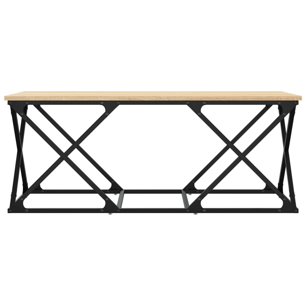 vidaXL Couchtisch Sonoma-Eiche 100x49x40 cm Holzwerkstoff