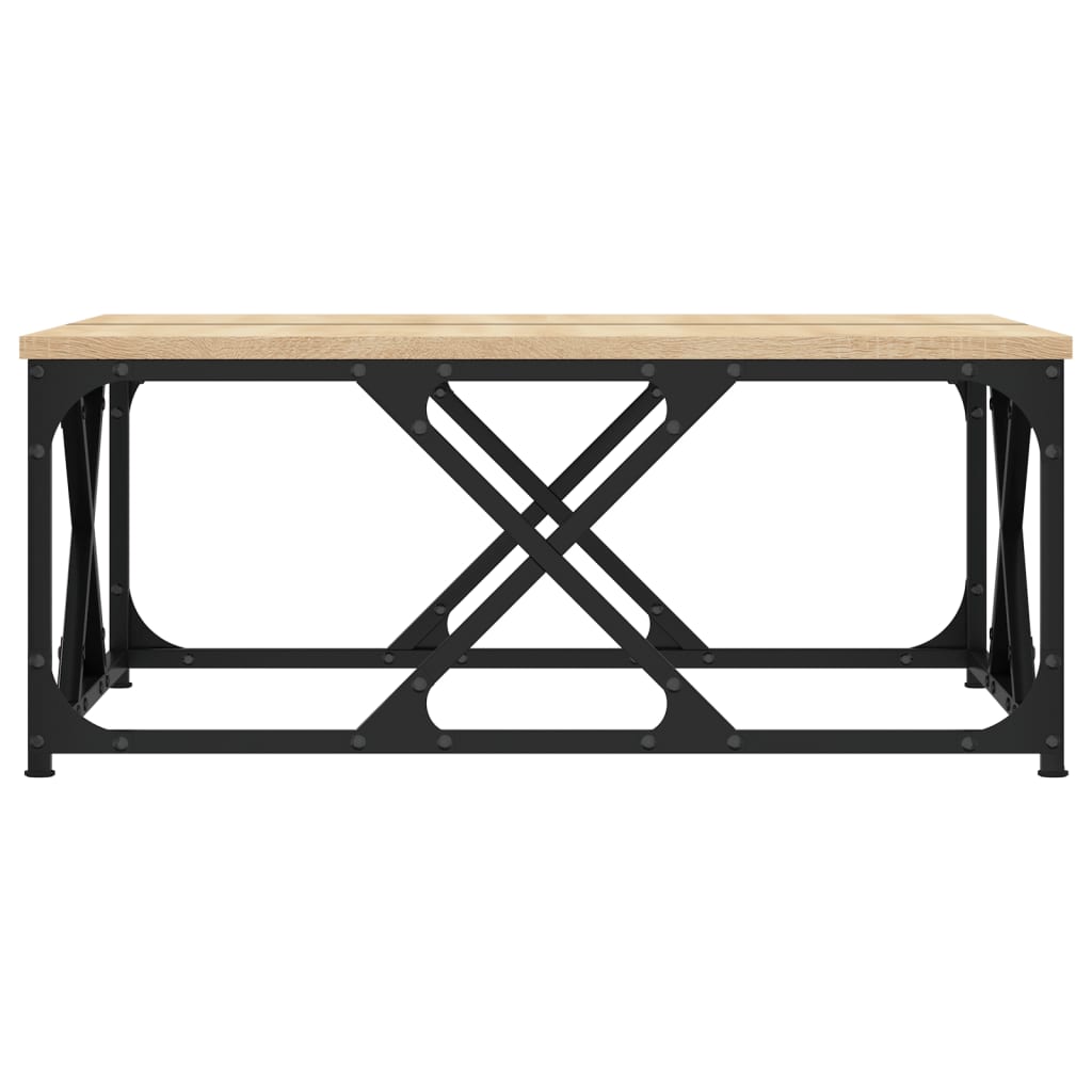 vidaXL Couchtisch Sonoma-Eiche 70x70x30 cm Holzwerkstoff