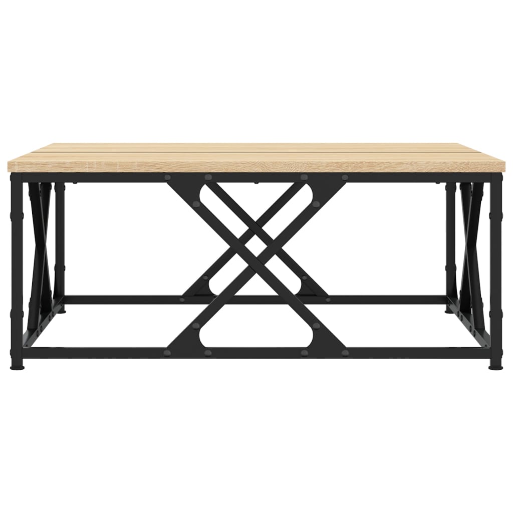 vidaXL Couchtisch Sonoma-Eiche 70x70x30 cm Holzwerkstoff