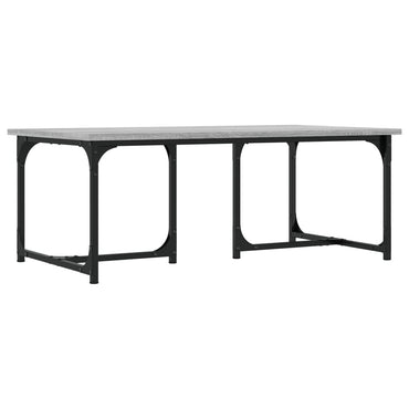 vidaXL Couchtisch Grau Sonoma 90x50x35 cm Holzwerkstoff