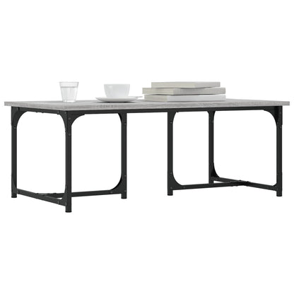 vidaXL Couchtisch Grau Sonoma 90x50x35 cm Holzwerkstoff