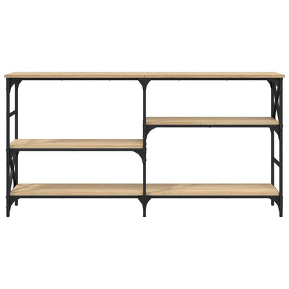vidaXL Console Chêne Sonoma 150x29x76,5 cm Bois d'ingénierie