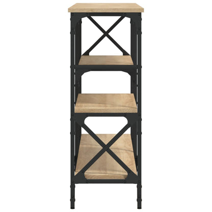 vidaXL Console Chêne Sonoma 150x29x76,5 cm Bois d'ingénierie