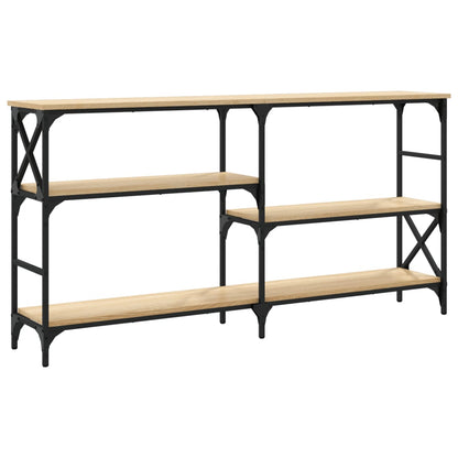 vidaXL Console Chêne Sonoma 150x29x76,5 cm Bois d'ingénierie