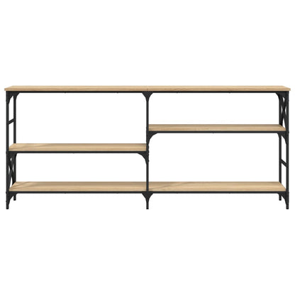 vidaXL Konsolentisch Sonoma-Eiche 180x29x76,5 cm Holzwerkstoff