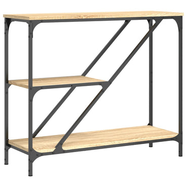 vidaXL Console chêne sonoma 88,5x30x75 cm Aggloméré