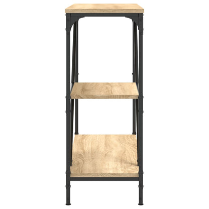 vidaXL Console chêne sonoma 88,5x30x75 cm Aggloméré