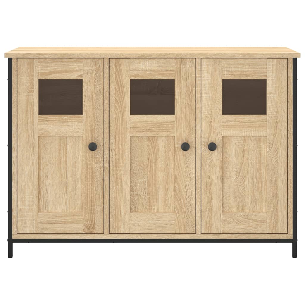vidaXL Sideboard Sonoma-Eiche 100x35x70 cm Holzwerkstoff